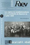 Les Origines du constitutionnalisme et la Constitution de Bayonne du 7 juillet 1808