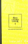 Hitz lauzko lanak. I, (1927-1949)