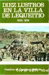 Diez lustros en la Villa de Lequeitio (1925-1974)