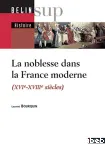 La noblesse dans la France moderne