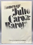 Homenaje a Julio Caro Baroja