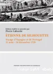 Etienne de Silhouette. Voyage d'Espagne et de Portugal