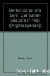 Bertso zahar eta berri zenbaiten bilduma (1798)