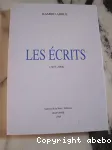 Les Ecrits (1915-1966)