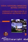 Euskal autonomia erkidegoko biztanle-entitateak